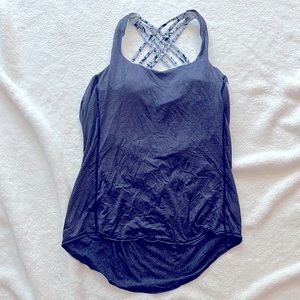 Lululemon Never Worn tank top built in bra. Size 12.